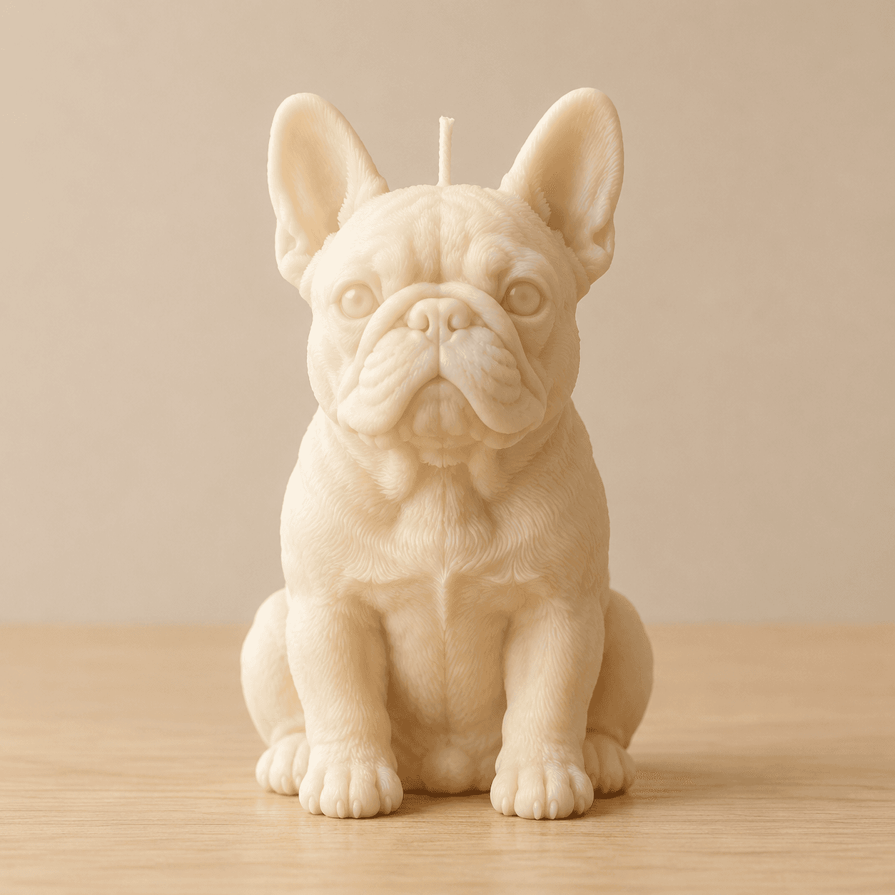 French Bulldog candle by Dreaming Day